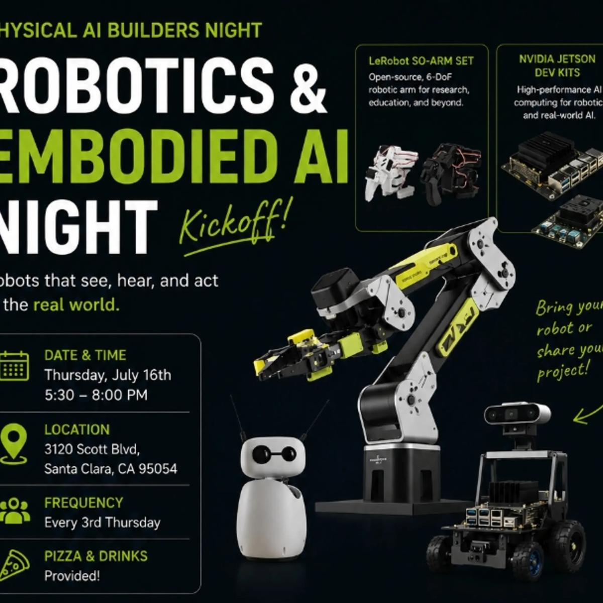 Physical AI Builders Night - 🤖 Robotics & Embodied AI