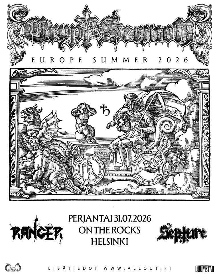 Crypt Sermon (USA) W/ Ranger & Septure | On The Rocks
