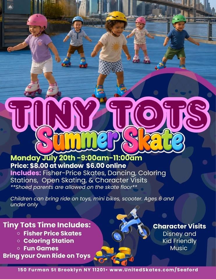 πΌπ TINY TOTS SUMMER SKATE! ππΌ