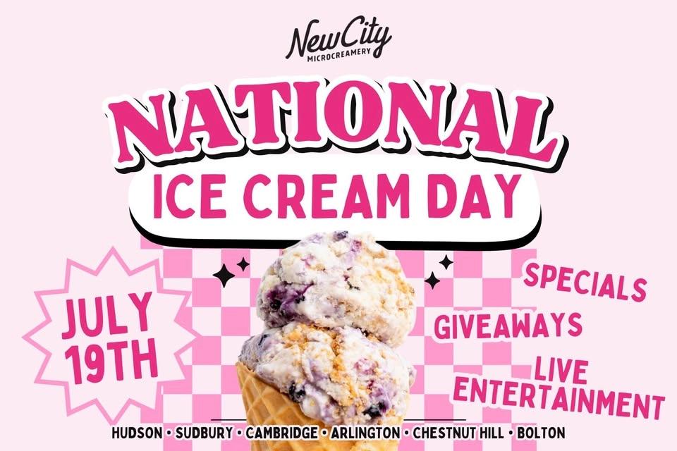 National Ice Cream Day! 🍨