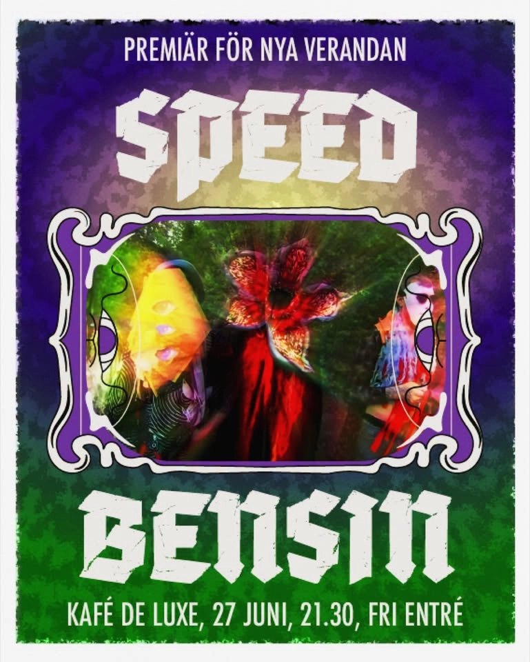 Konsertpremiär på nya verandan med Speed Bensin