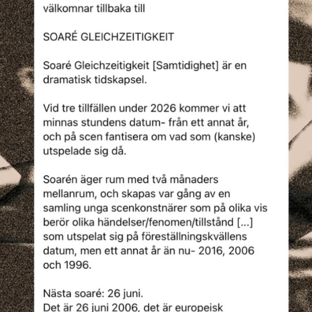 Soaré Gleichzeitigkeit