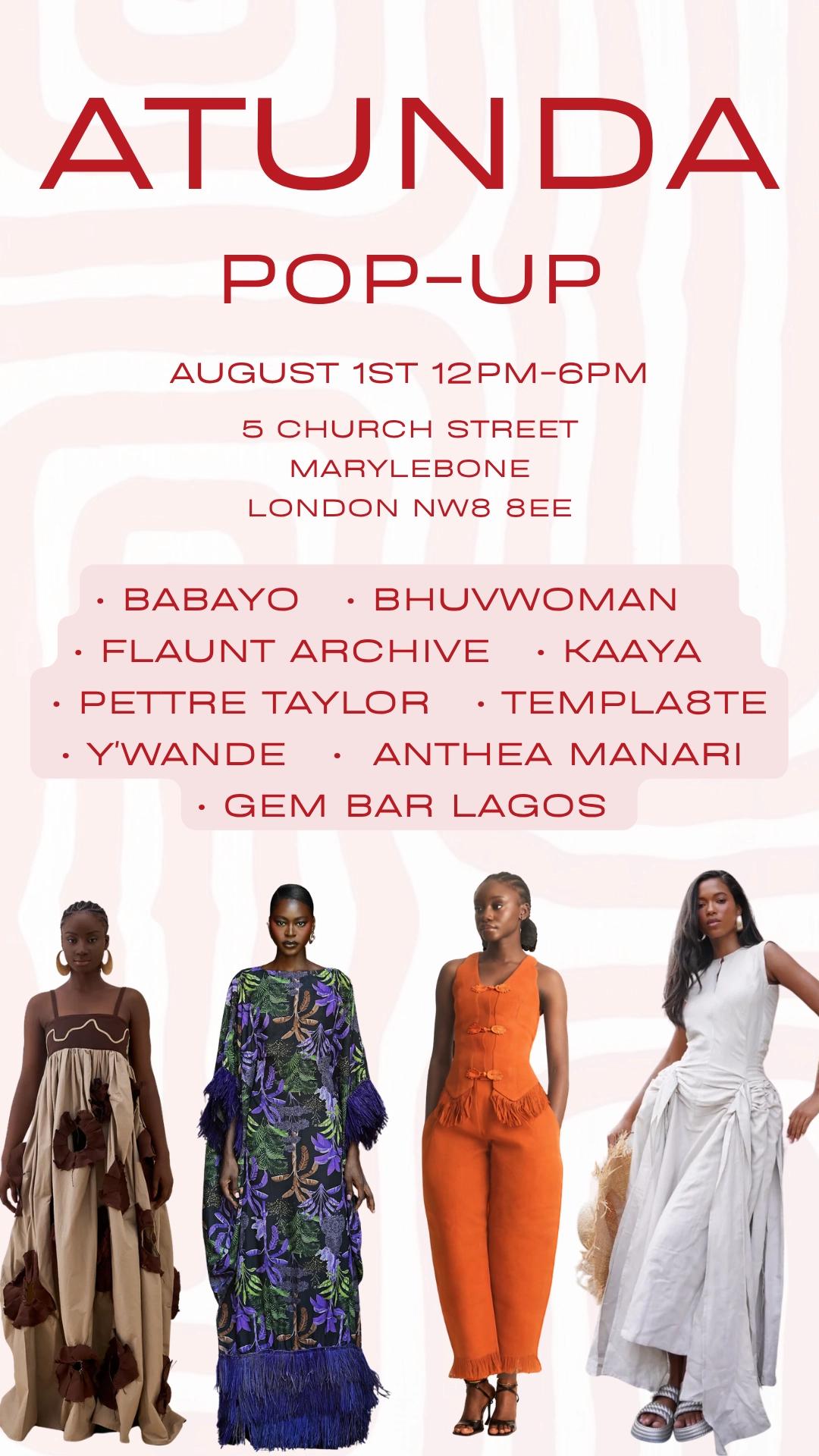 Atunda - Slow Fashion Pop-Up
