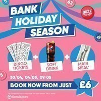 Bank Holiday Season - Buzz Bingo Brighton 04/05