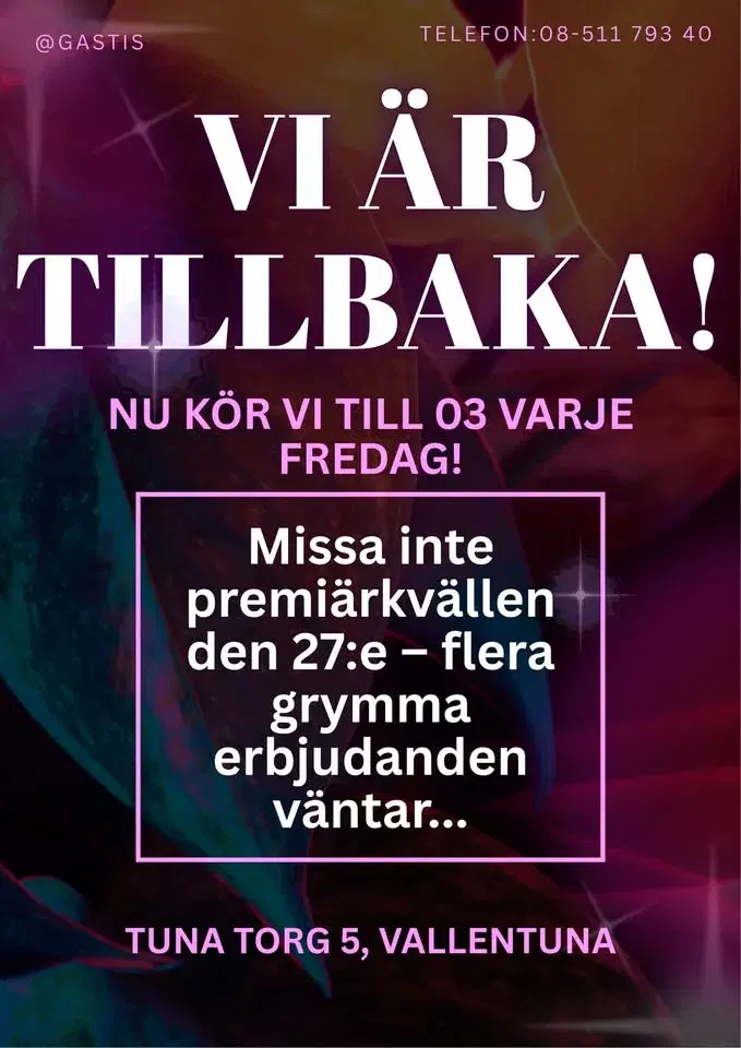 Fredagar till 03!