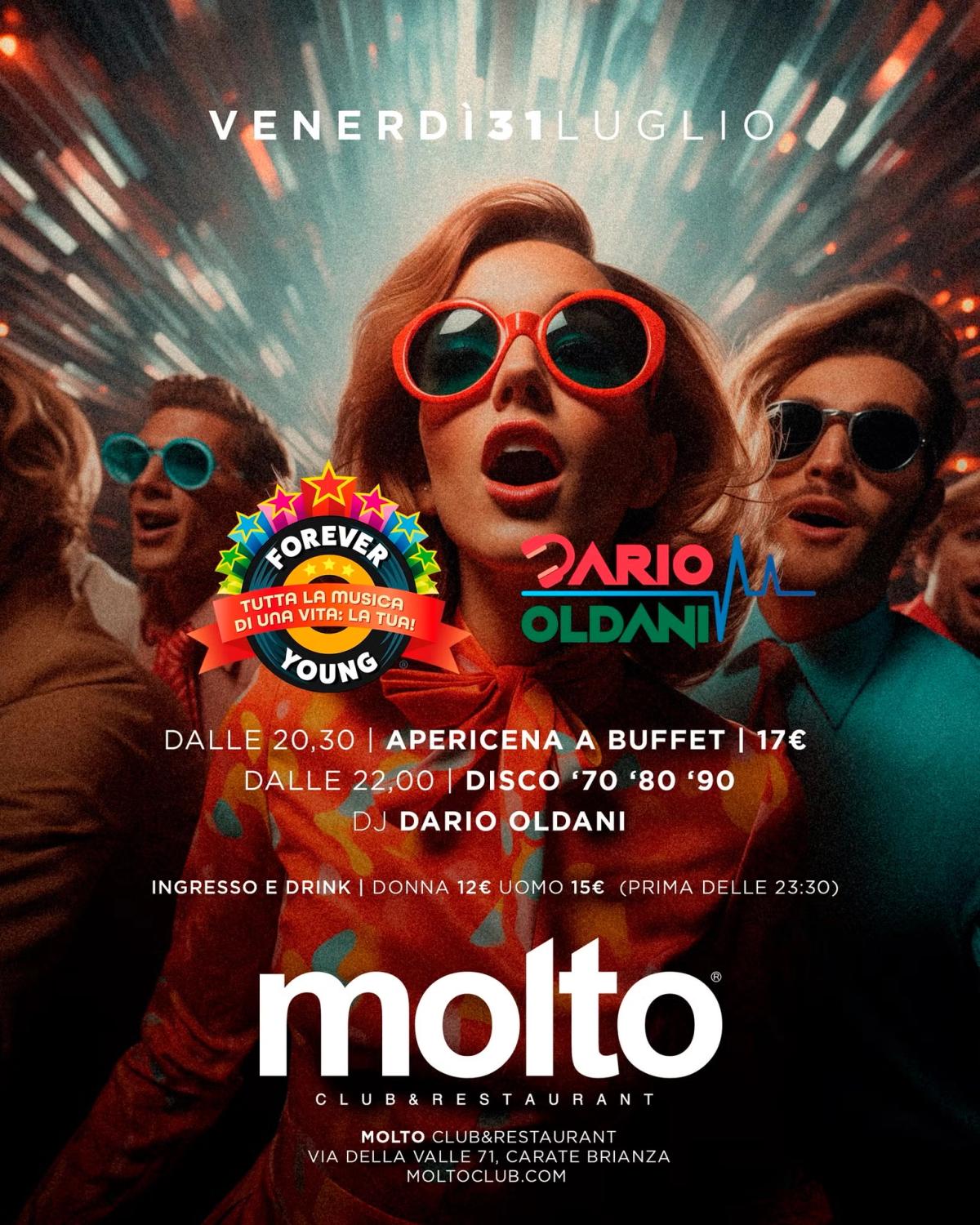 Cena al Molto a 30€