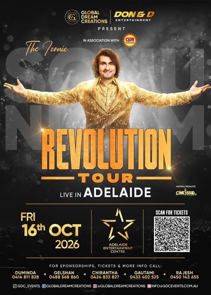 REVOLUTION Tour โ Live in Adelaide