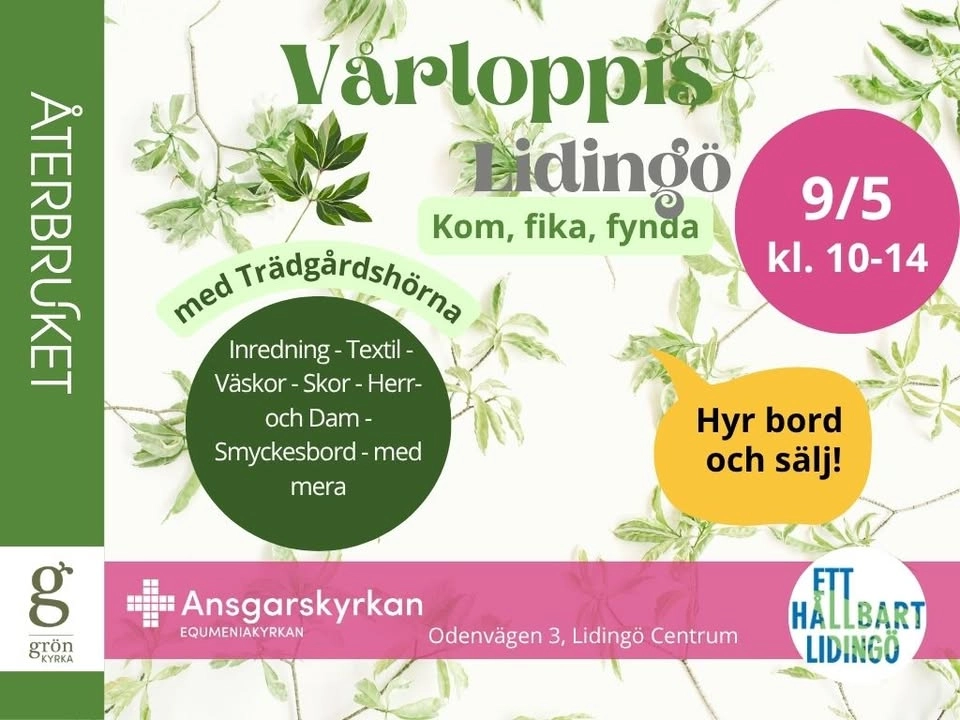 Återbrukets Vårloppis 2026