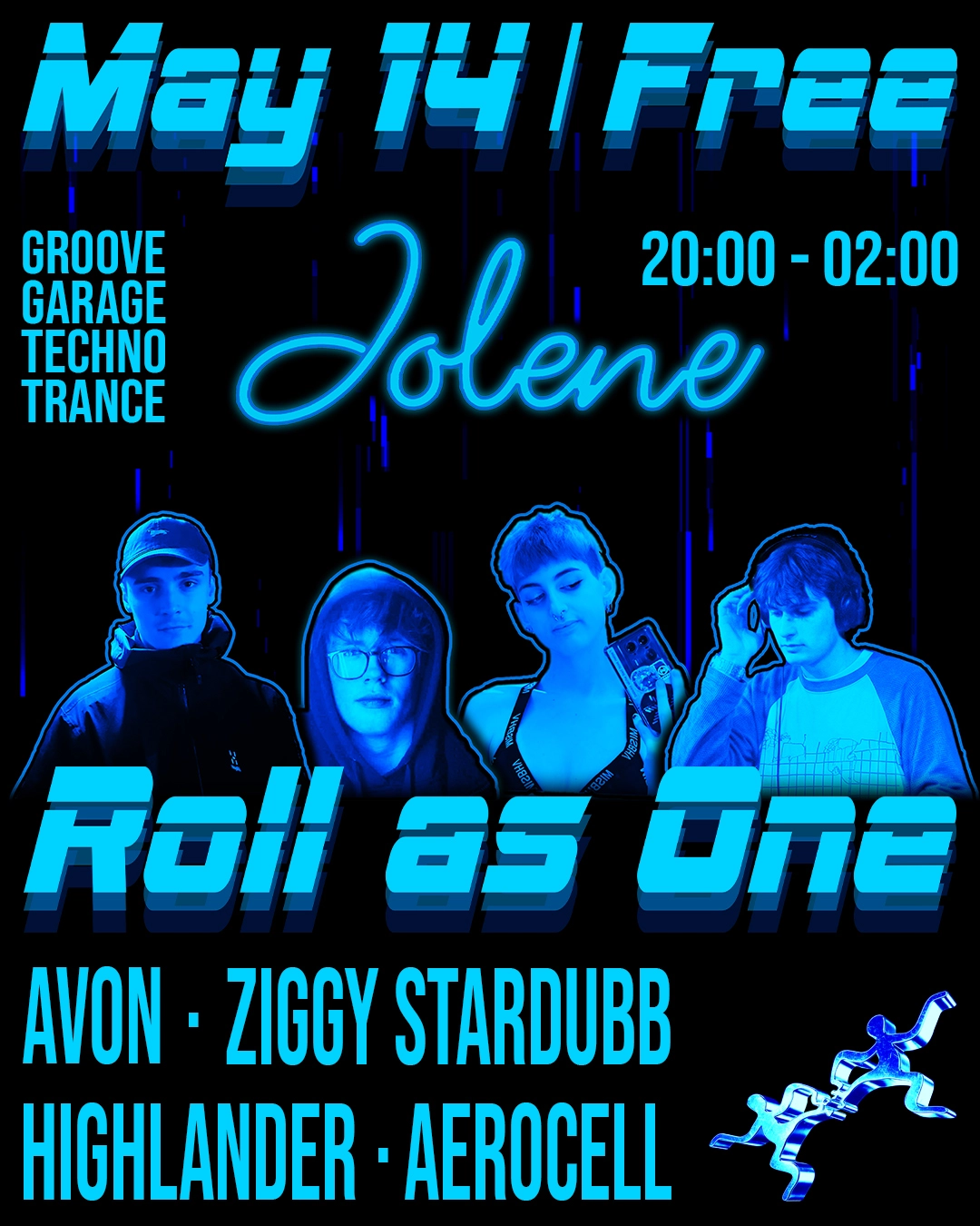 Jolene x ROLL AS ONE
