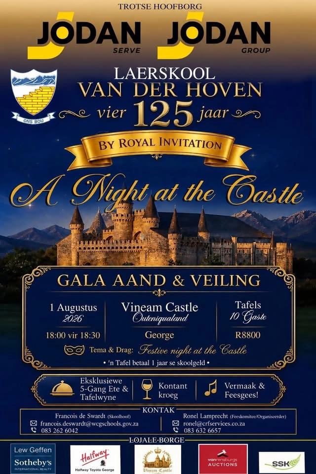 Van der Hoven Fees: 125jaar