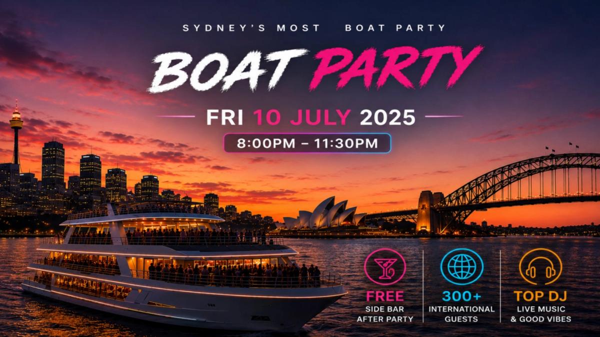 Boat Party + Free After party🚤