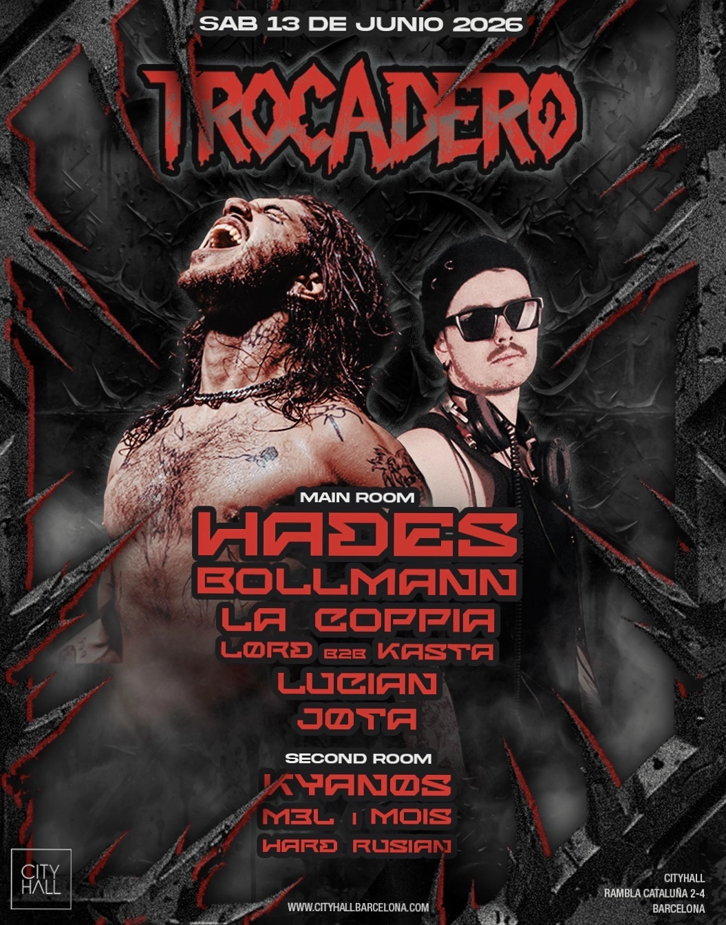 Trocadero in City Hall pres: Hades