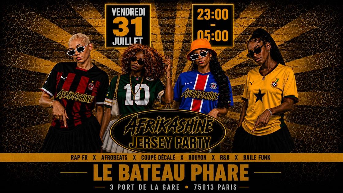 Afrikashine : Jersey Party Edition
