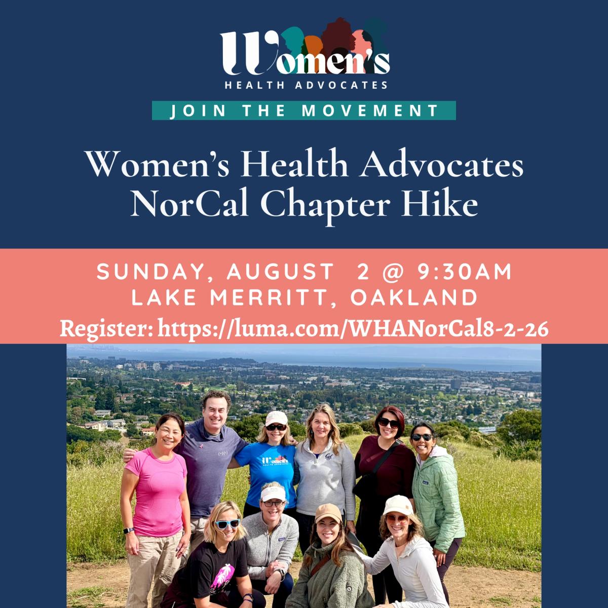 Women's Health Advocates NorCal Hike