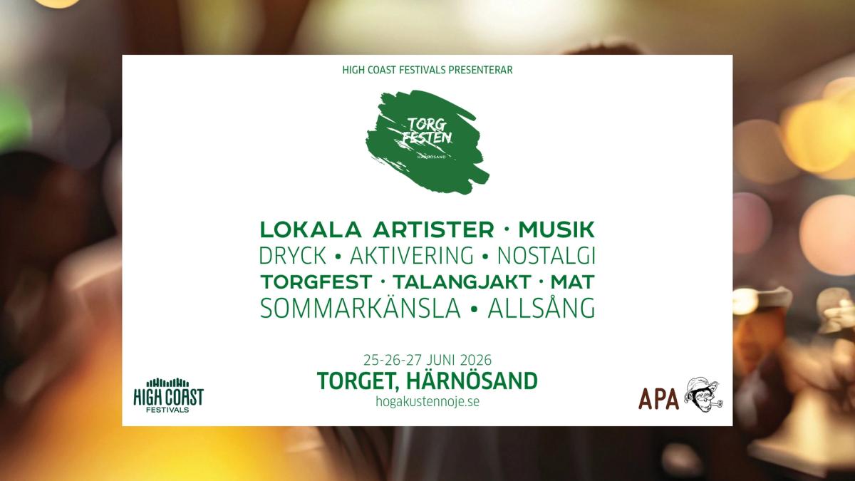 Torgfesten Härnösand 2026