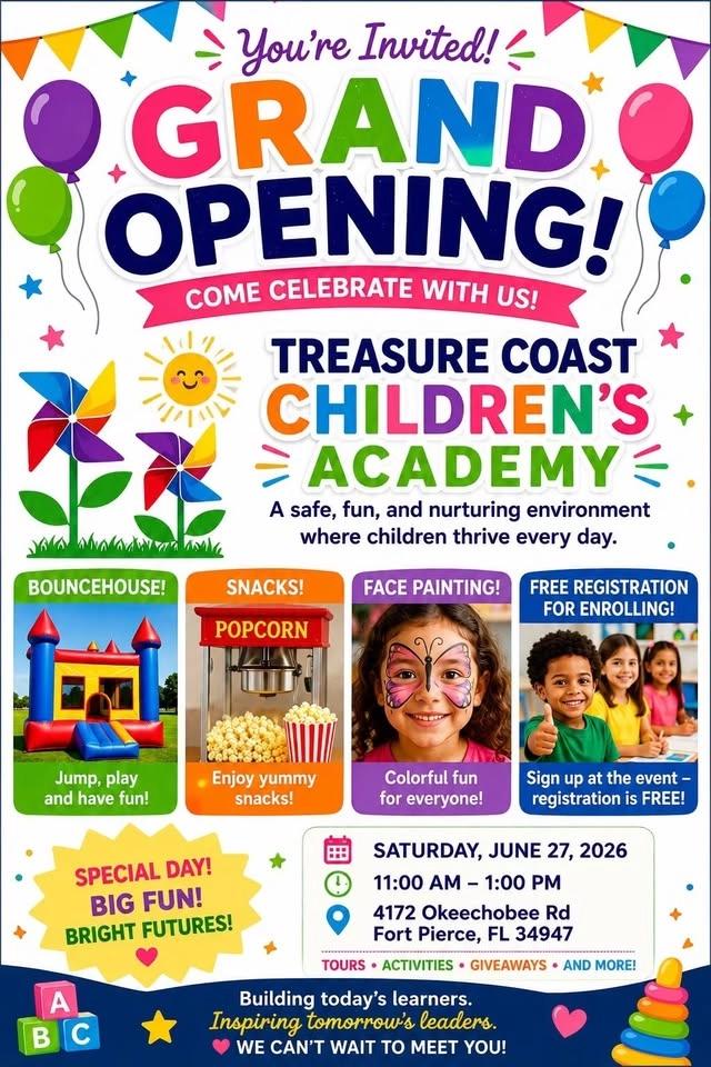 Treasure Coast Children’s Academy Grand Opening!