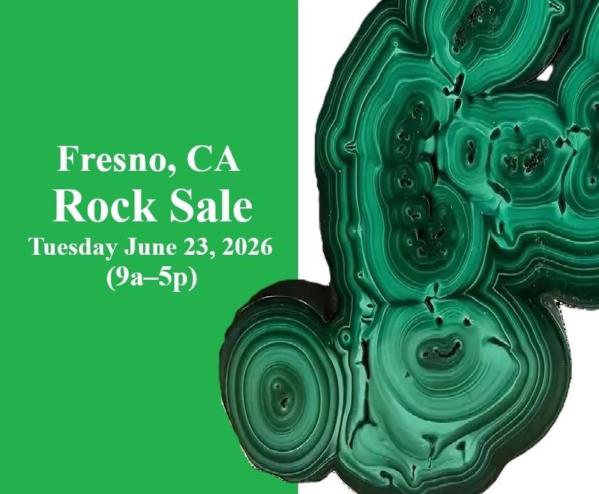 Gem Amethyst Rock Fossil One Day Sale June 23 (9am - 5pm) - (Fresno, CA)