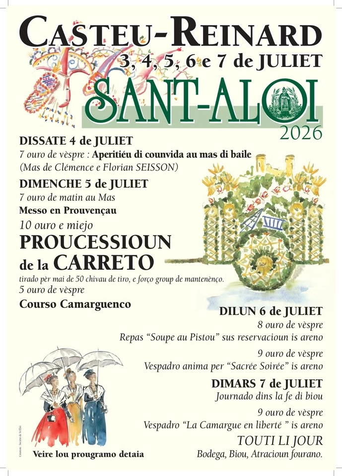 SAINT ELOI 2026 - CHATEAURENARD