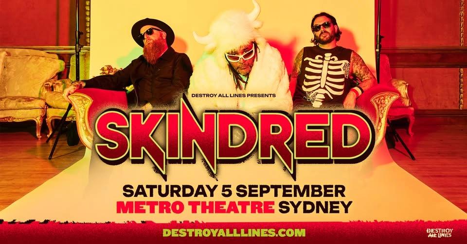 Skindred // Sydney // Australian Tour // Metro Theatre // 18+