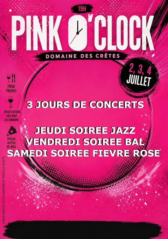 PINK A CLOCK / NUIT DES ROSES