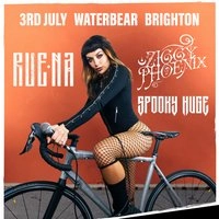 Ruena, Ziggy Phoenix, Spooky Huge BRIGHTON