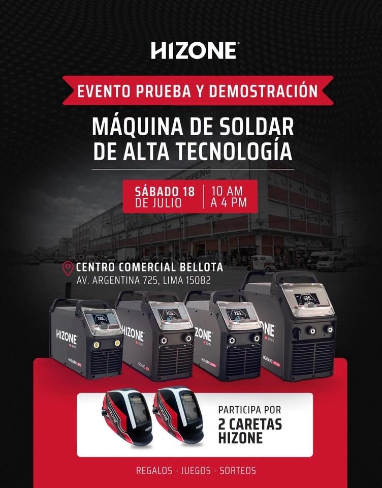 EVENTO DE PRUEBA Y DEMOSTRACIÓN HIZONE