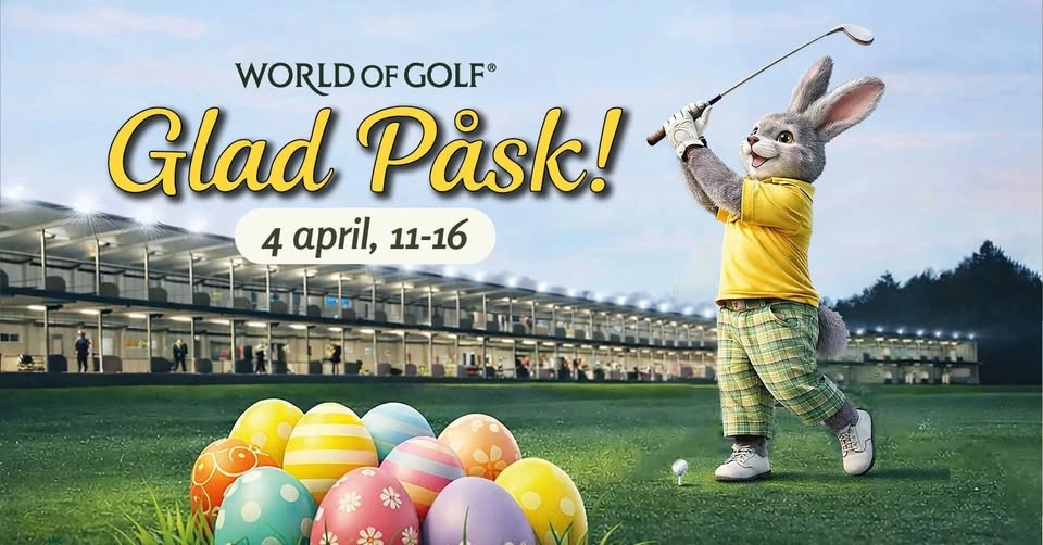 Påskfirande på World of Golf