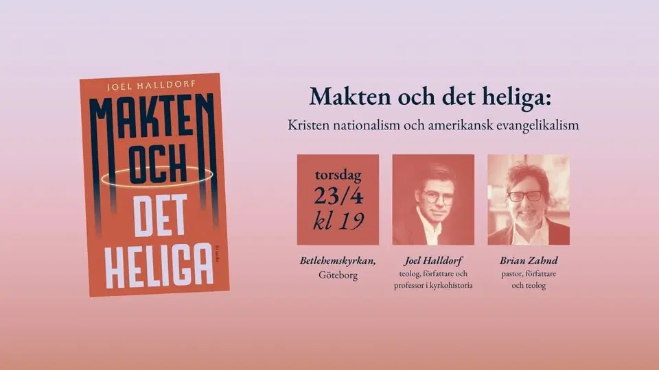 Makten och det heliga: Ett samtal mellan Joel Halldorf och Brian Zahnd