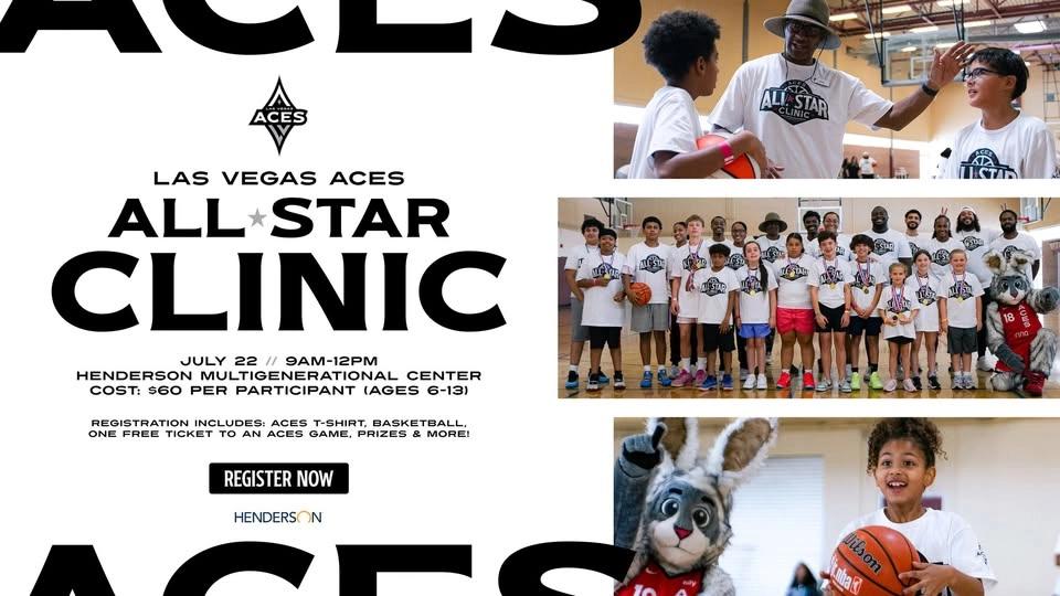 Las Vegas Aces All Star Clinic