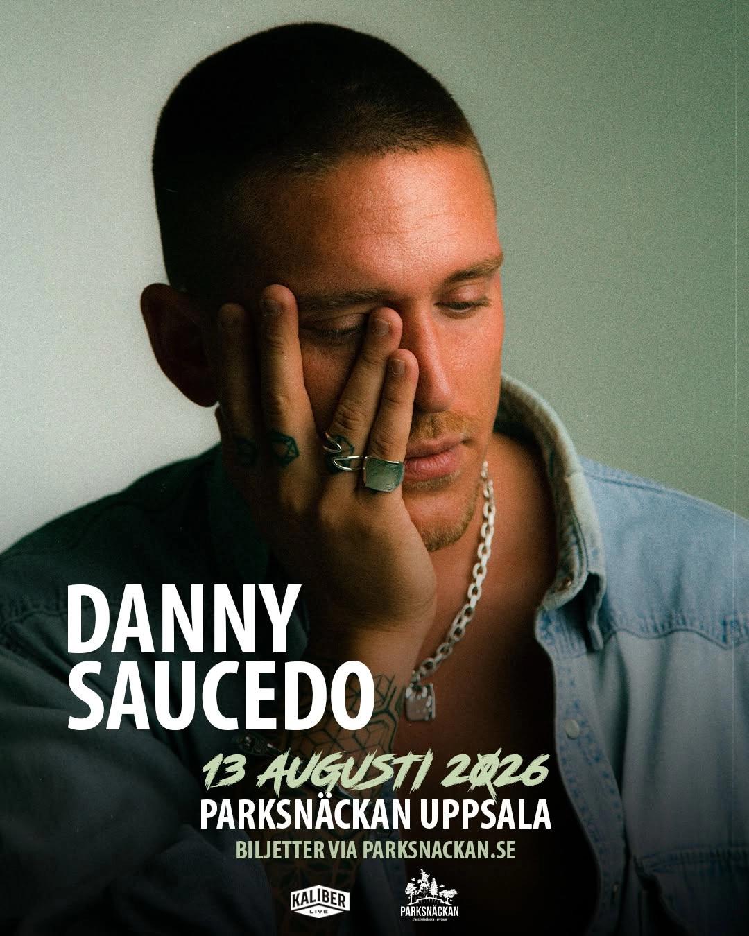 Danny Saucedo på Parksnäckan Uppsala