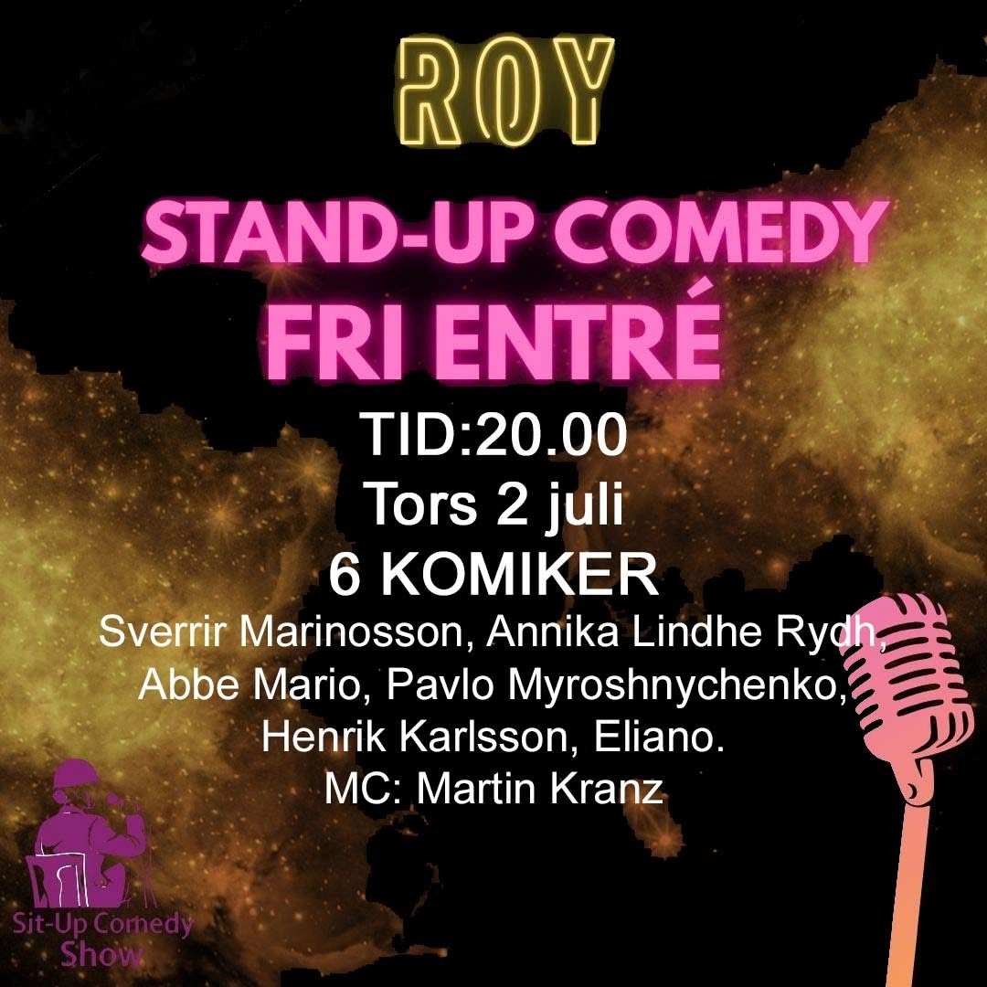 Stand-Up Comedy – Fri Entré