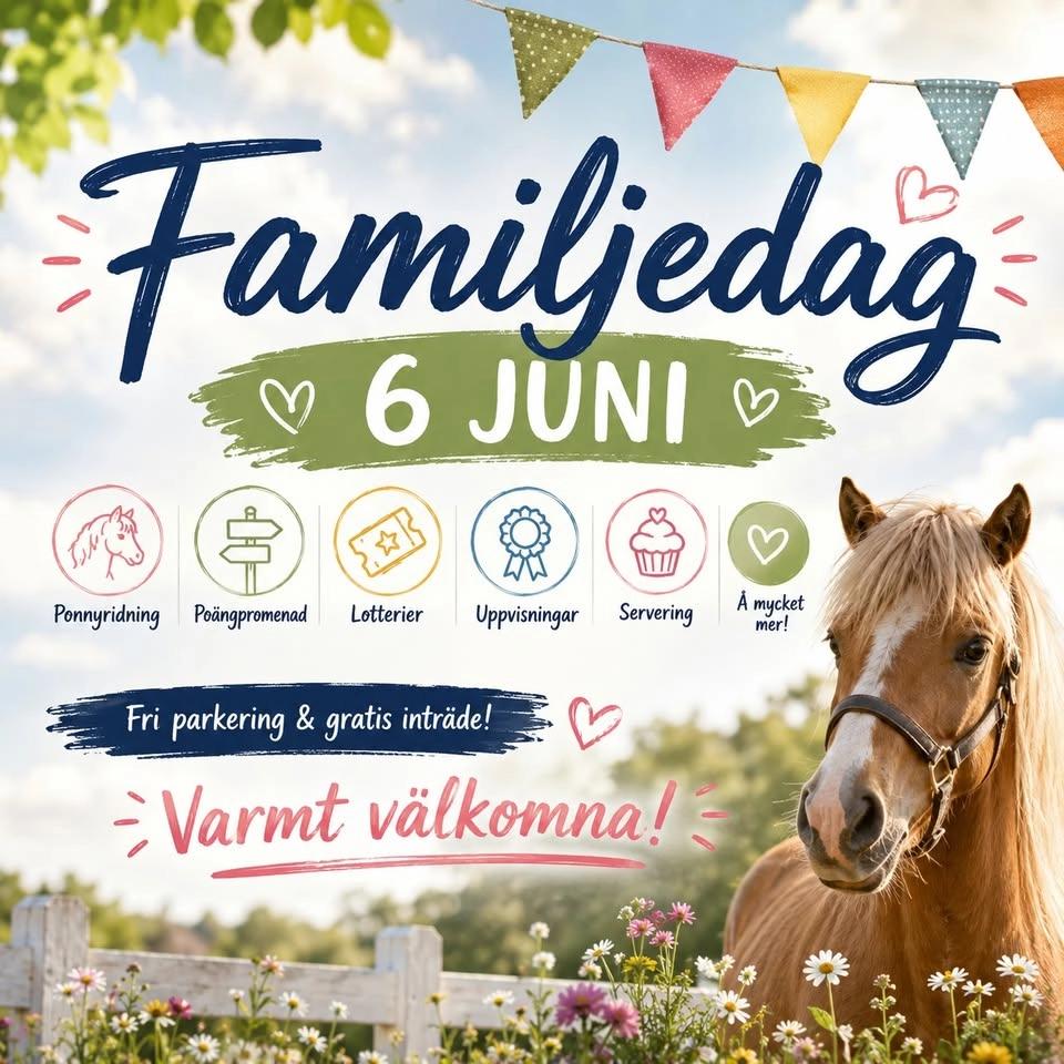 FAMILJEDAG 6 JUNI
