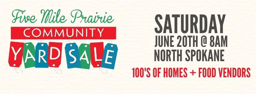 9th Annual Five Mile Prairie Community Yard Sale