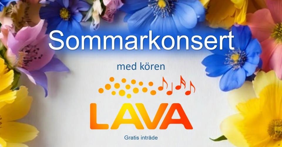 Sommarkonsert med Kören LAVA