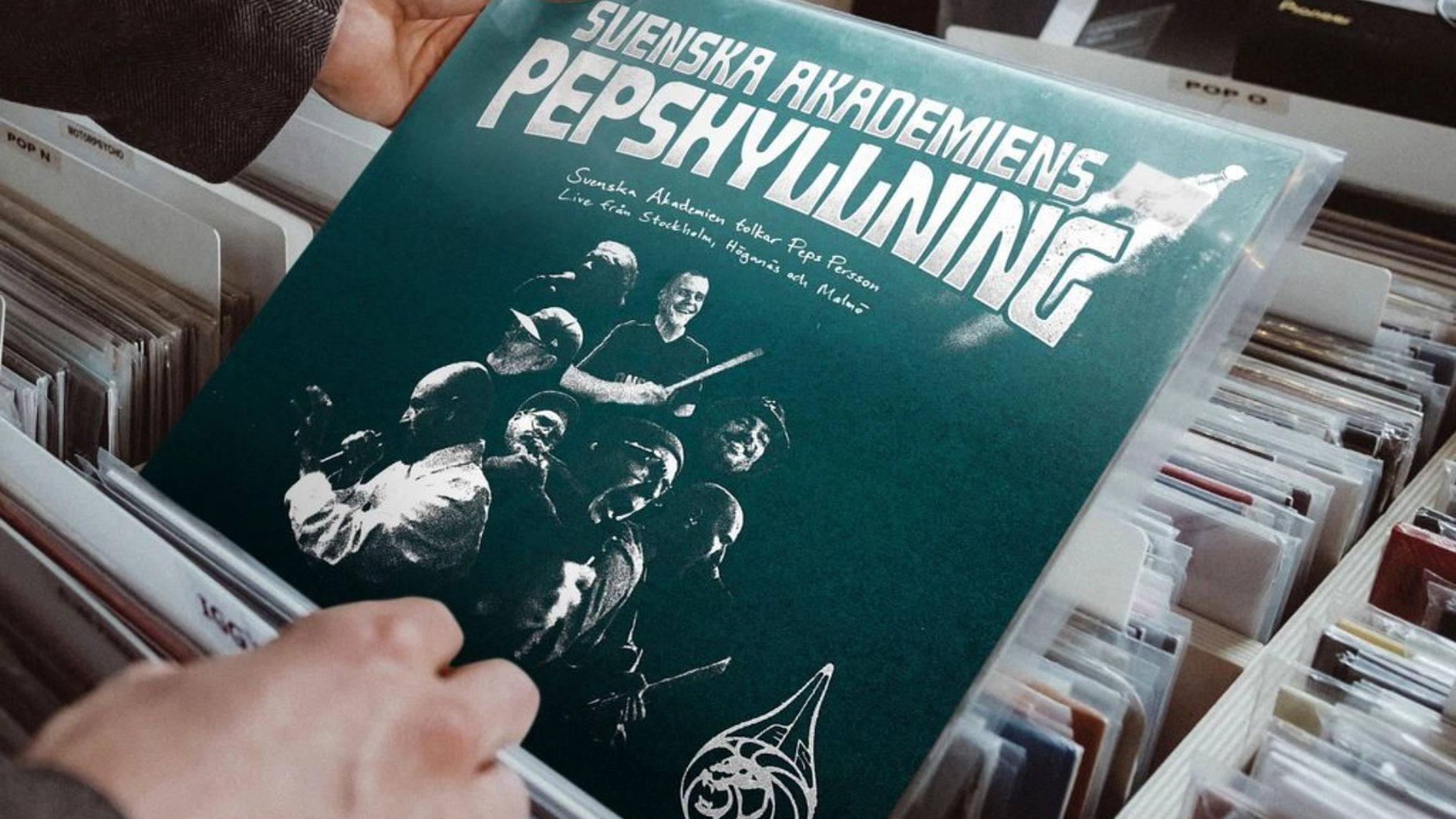 Svenska Akademiens Pepshyllningsvinyl - Festivalkampanj