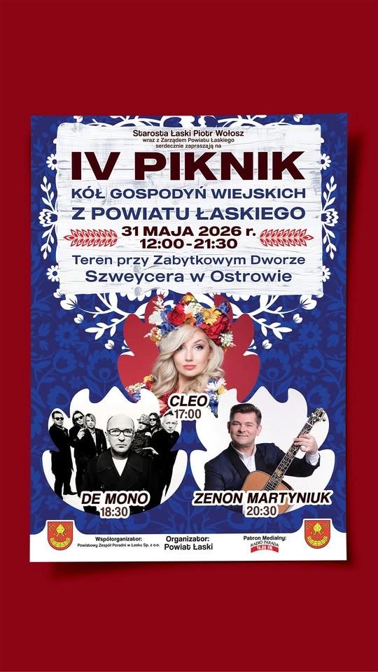 IV Piknik Kół Gospodyń Wiejskich z Powiatu Łaskiego