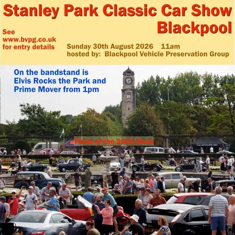 Classic Car Show Stanley Park Blackpool by BVPG