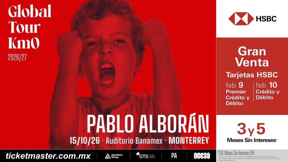 Pablo Alborán | MTY