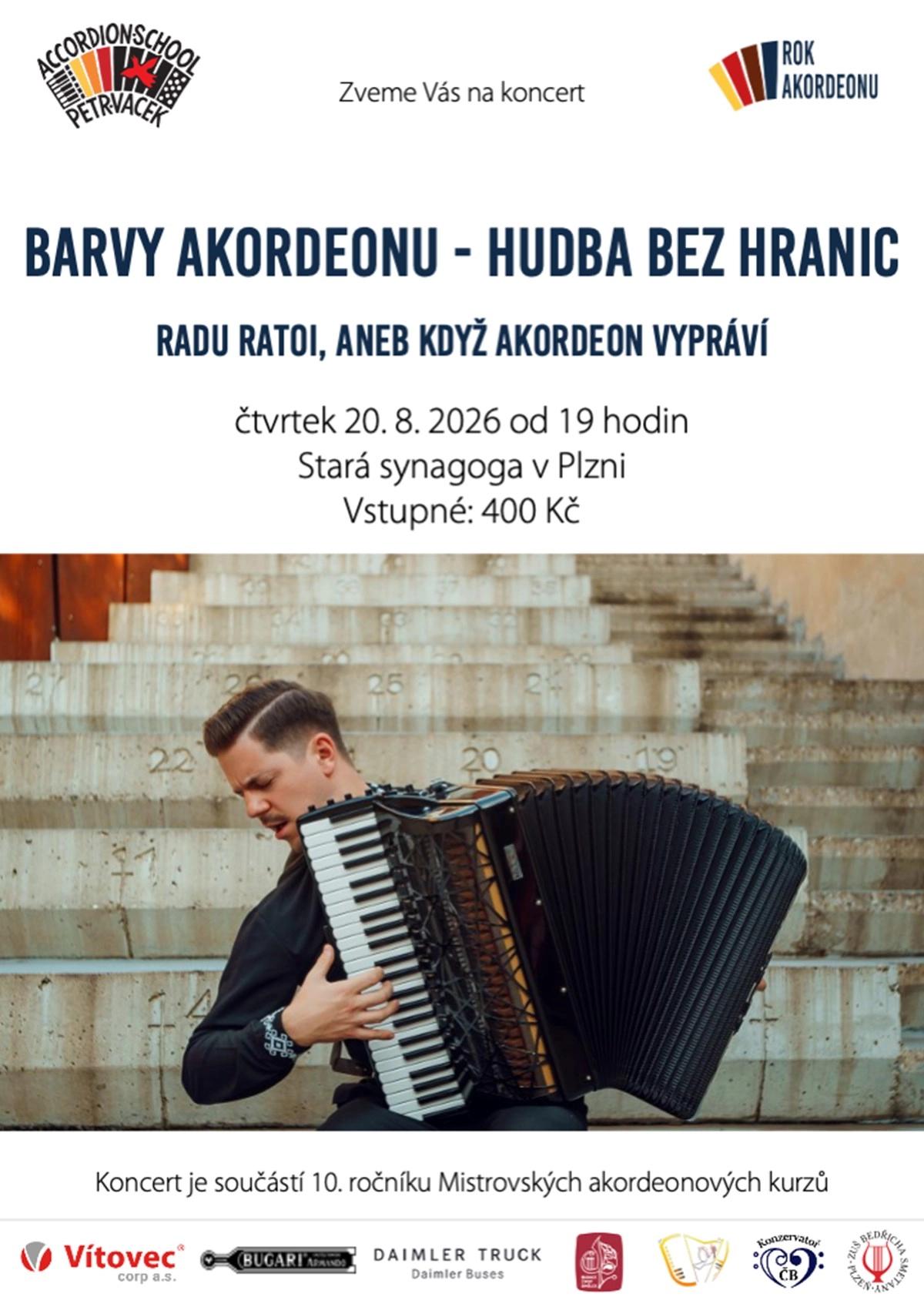 Barvy akordeonu - Hudba bez hranic