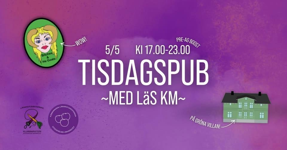 Tisdagspub 05/05 17.00-23.00