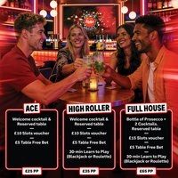 Party Packages at Bally's Casino Newcastle