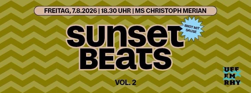 Sunset Beats | MS Christoph Merian
