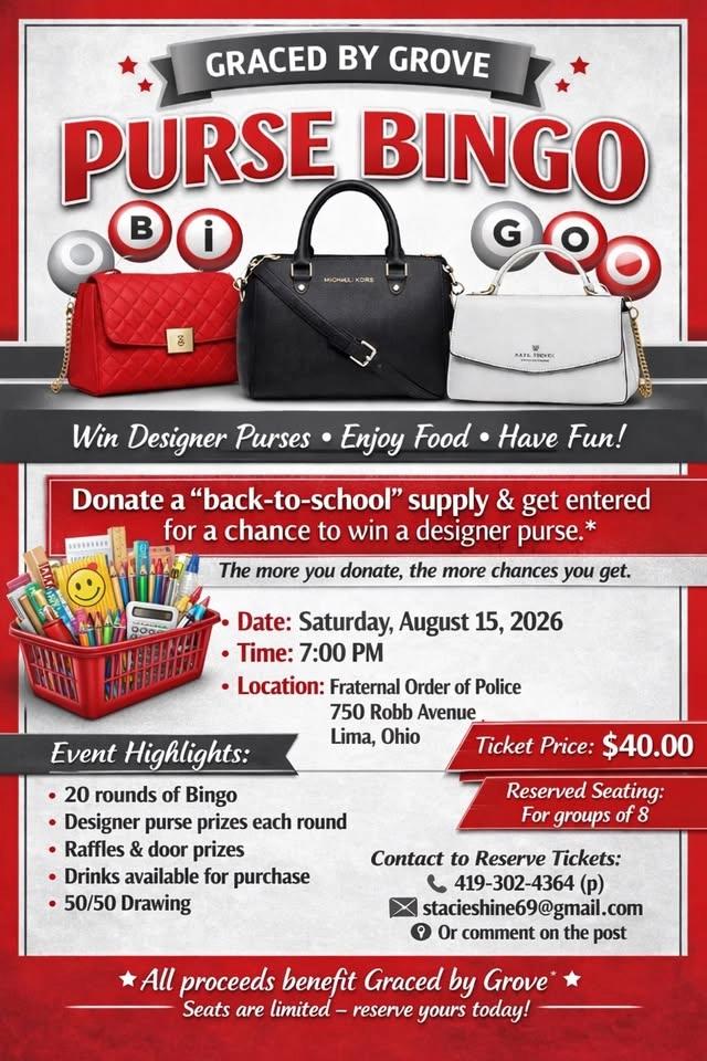 Purse Bingo