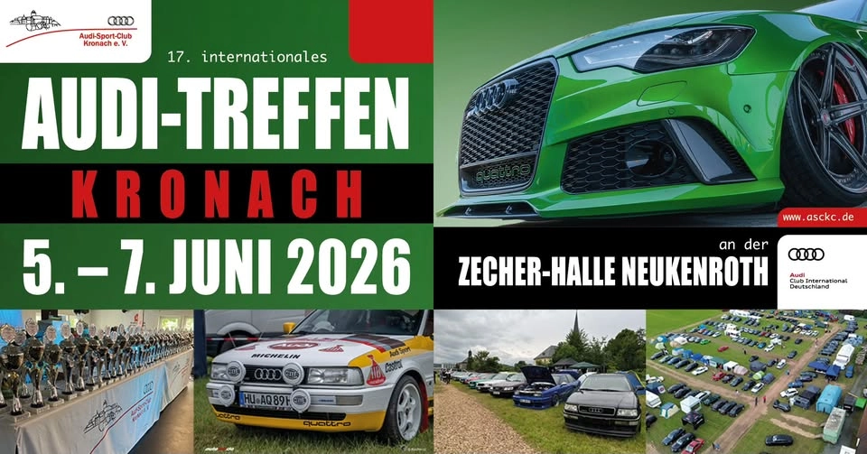 17. int. Audi Treffen Kronach
