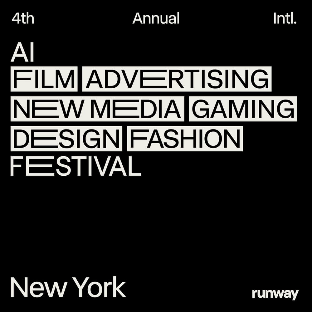 Runway's 4th Annual AI Festival (NYC)