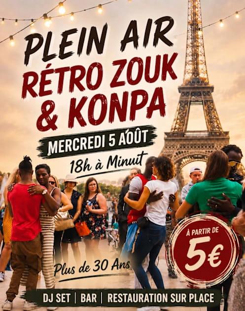 Soirée Plein Air Zouk Rétro Et Konpa