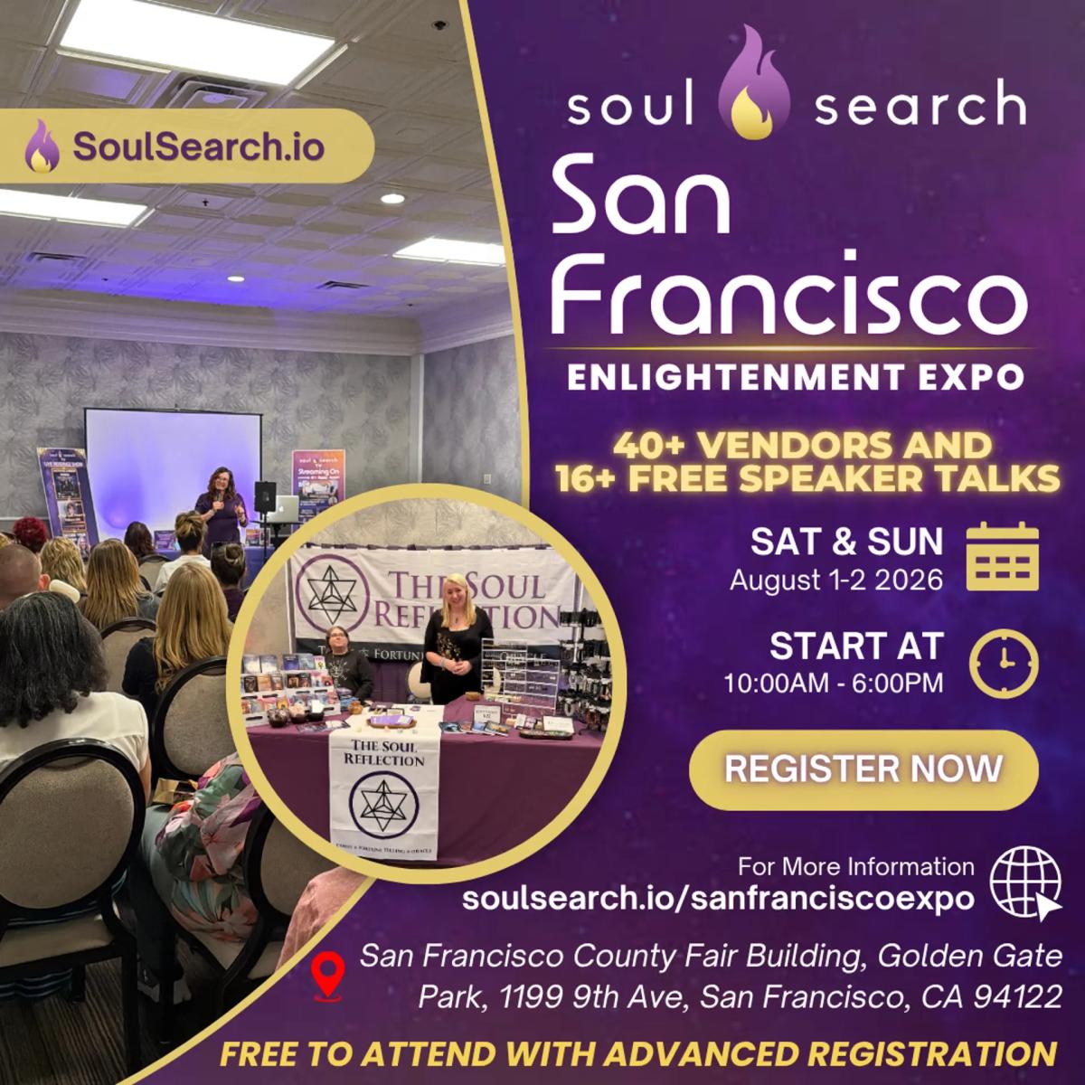 SoulSearch San Francisco Enlightenment Expo - Psychic & Healing Fair