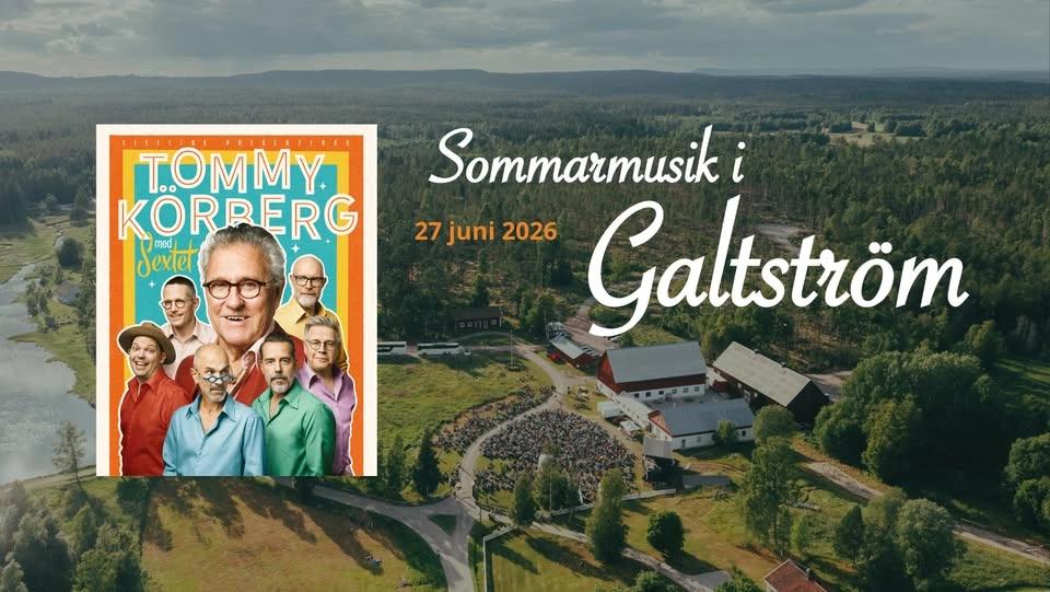 Tommy Körberg på Sommarmusik i Galtström