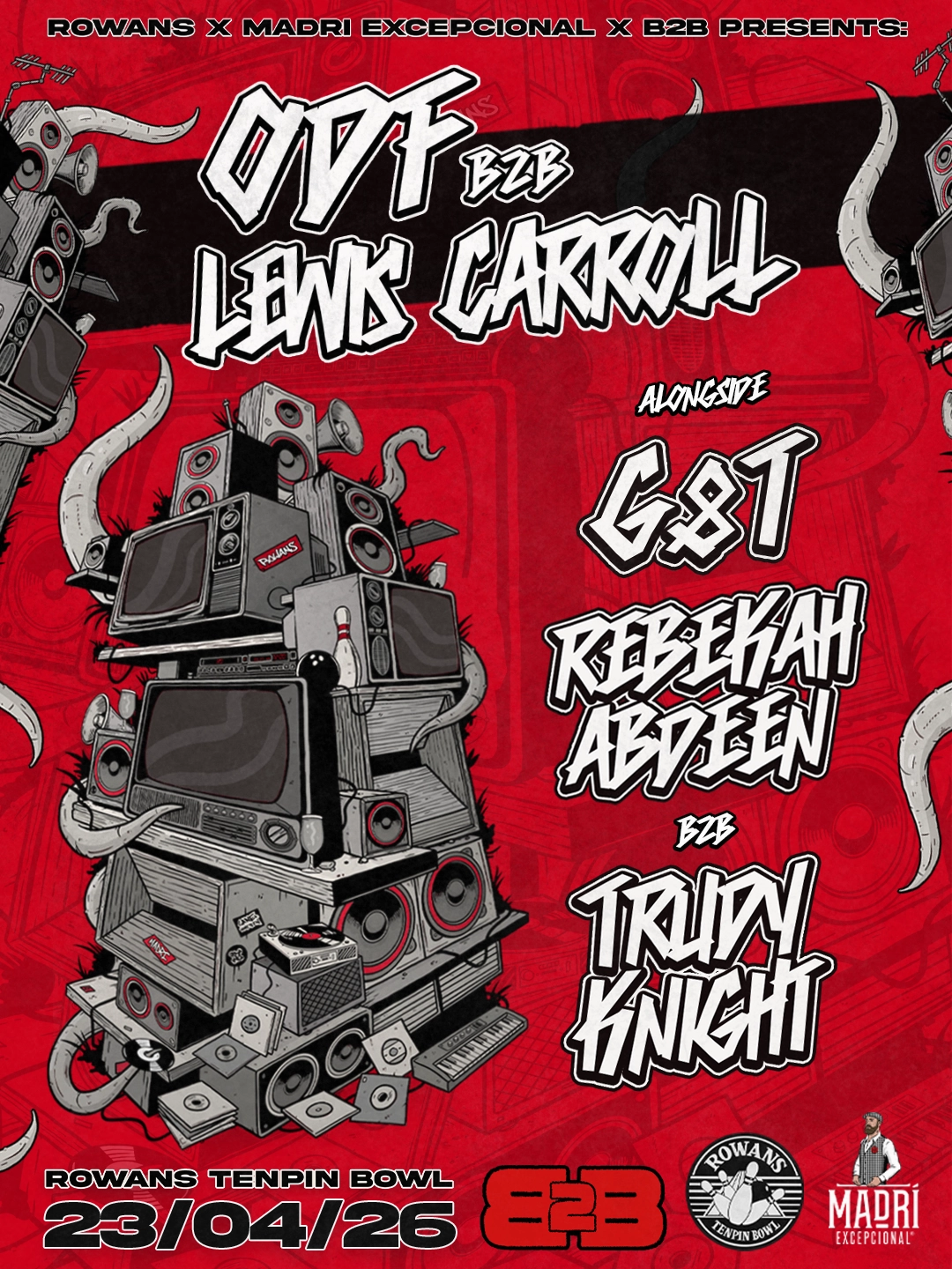 ROWANS X MADRI EXCEPCIONAL X B2B PRESENTS