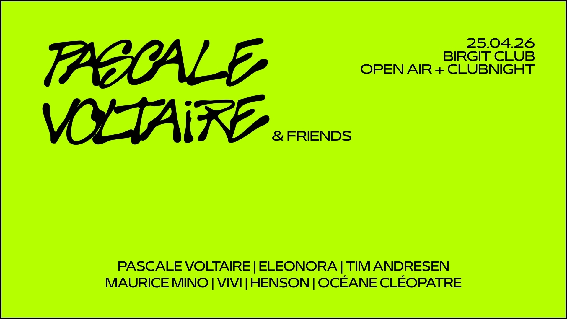 Pascale Voltaire & Friends